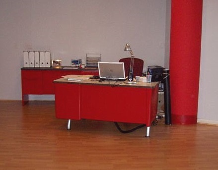 Red Desk in Milwaukee