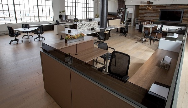 Open Cubicle Layout in Milwaukee