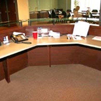 Office Furniture for Waukesha Business Transforms Reception Area